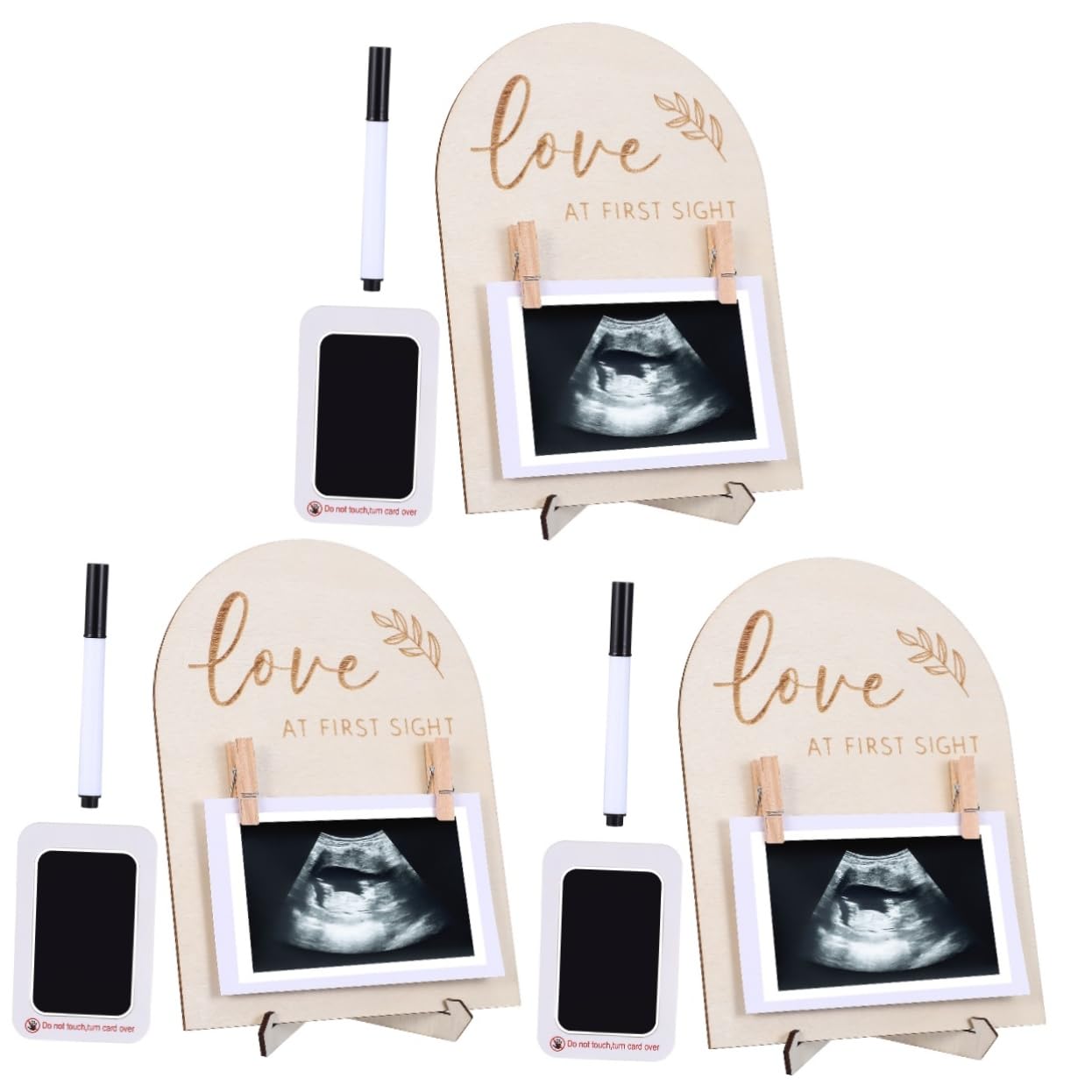 Photo sonogram pour ultra et support clip pour shower avec pince d'affichage échographie