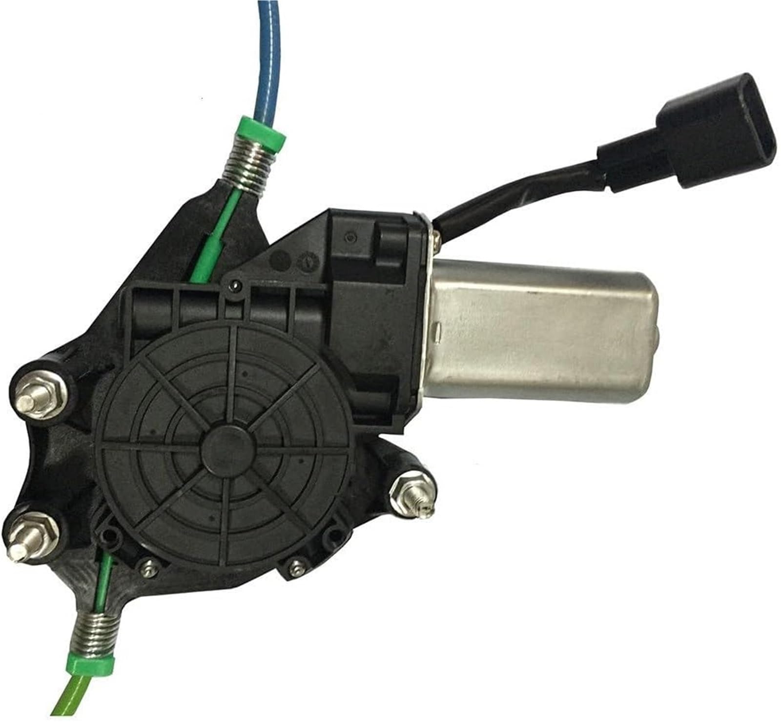 Regulador de ventana eléctrica para automóvil Kit de reparación elevalunas delantero derecho con motor para Fiat para Panda (2003-2012)