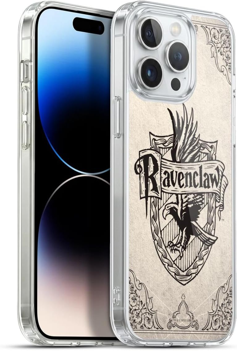 Head Case Designs Officially Licensed Harry Potter Ravenclaw Parchment Sorcerer's Stone I Gel Case [Military Grade Protection] Compatible with Apple iPhone 12 Mini and Compatible with MagSafe
