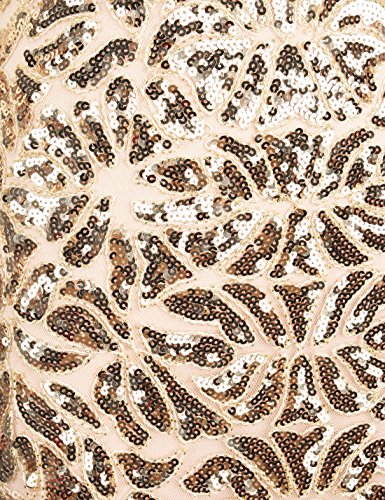 Image of PrettyGuide Women 's 1920s Black Sequin Gatsby Maxi Long Evening Prom Dress