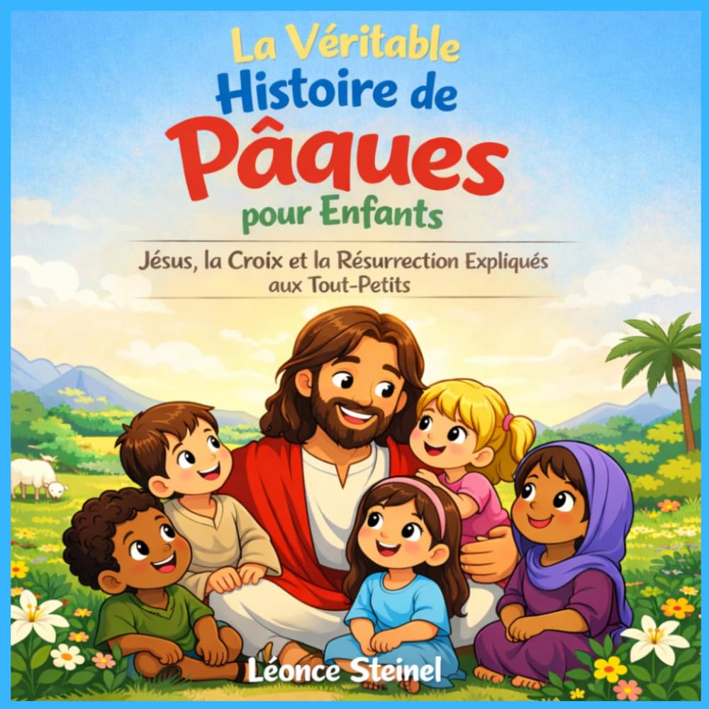 La Véritable Histoire de Pâques pour Enfants: Jésus, la Croix et la Résurrection Expliqués aux Tout-Petits – Livre Chrétien Illustré pour Enfants de 3 ... Inspirante pour Découvrir l’Amour de Jésus