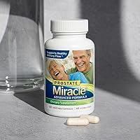 Vista 2 de 1 paquete de Prostate Miracle® Advanced Formula: con 600 mg de beta sitoserol al 80%, derivado de pino (sin soja, sin OGM)