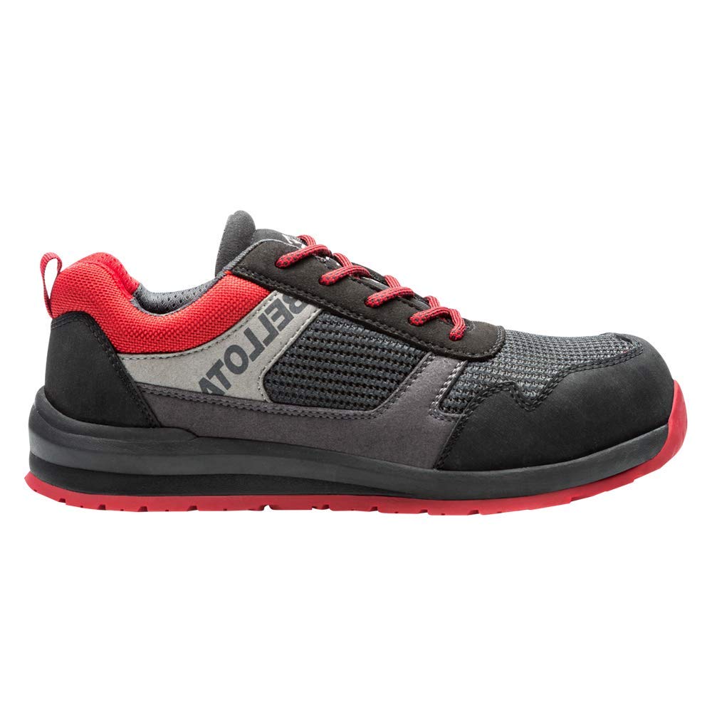 Bellota 72350BR42S1P - Zapatos de Seguridad de Hombre y Mujer Street (Talla 42) de Rejilla Transpirable con Microfibra Transpirable y Suela Extra Cómoda