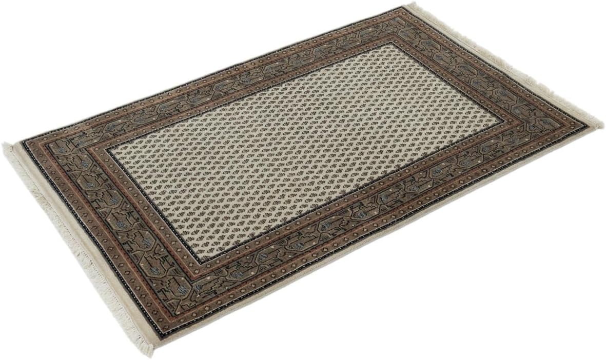 Top-Angebot: Indo Mir 94 x 152 cm Hand Knotted Oriental Rug Wool India | Handgeknüpfter Orientteppich | Wien Österreich