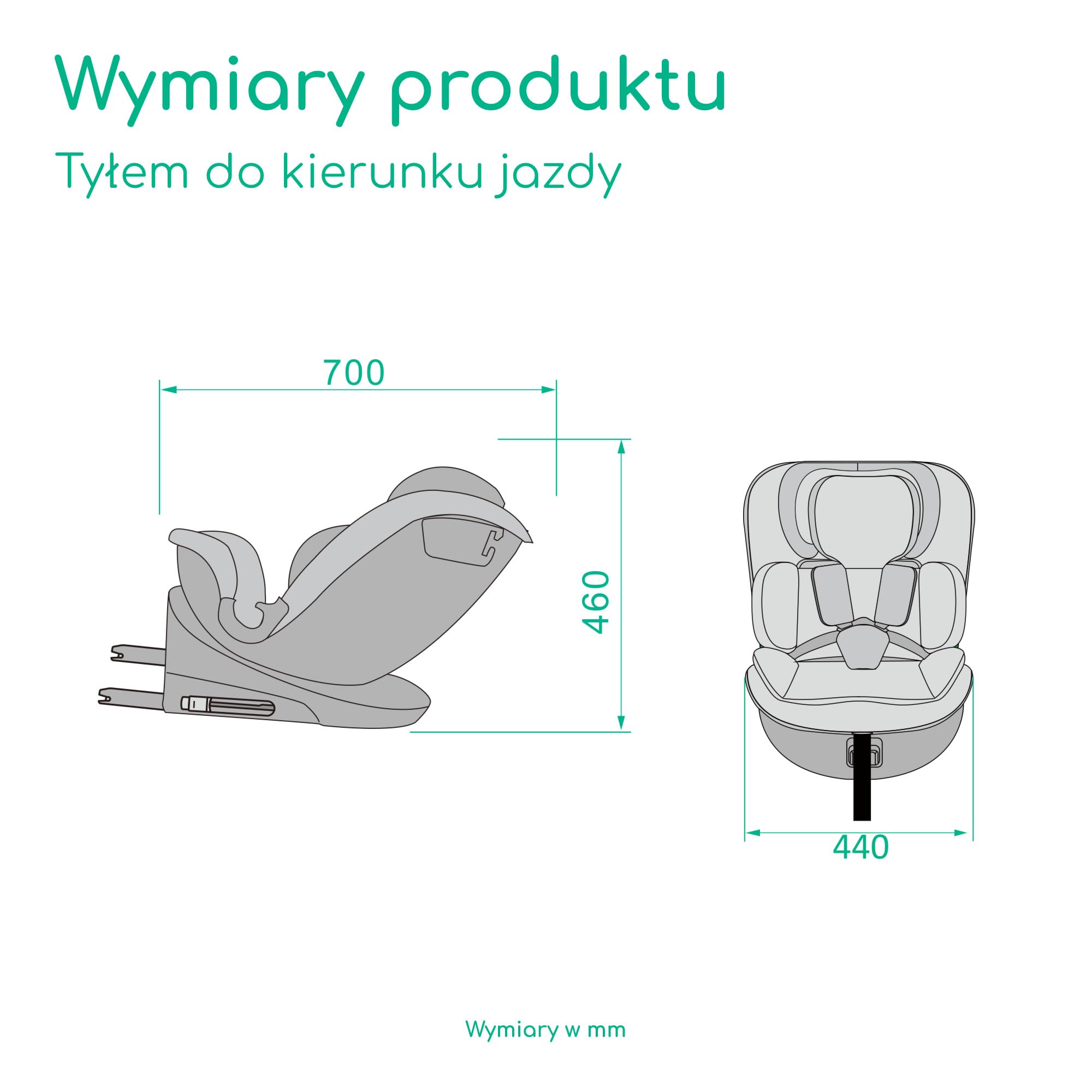 Bebeconfort RevolveFix 360 i-Size, Fotelik Samochodowy 360, 0-12 lat, 40-150 cm, Fotelik z Systemem ISOFIX, Montaż za Pomocą Górnego Paska Mocującego, Obrót 360, 6 Ustawień Odchylenia, Dual Red