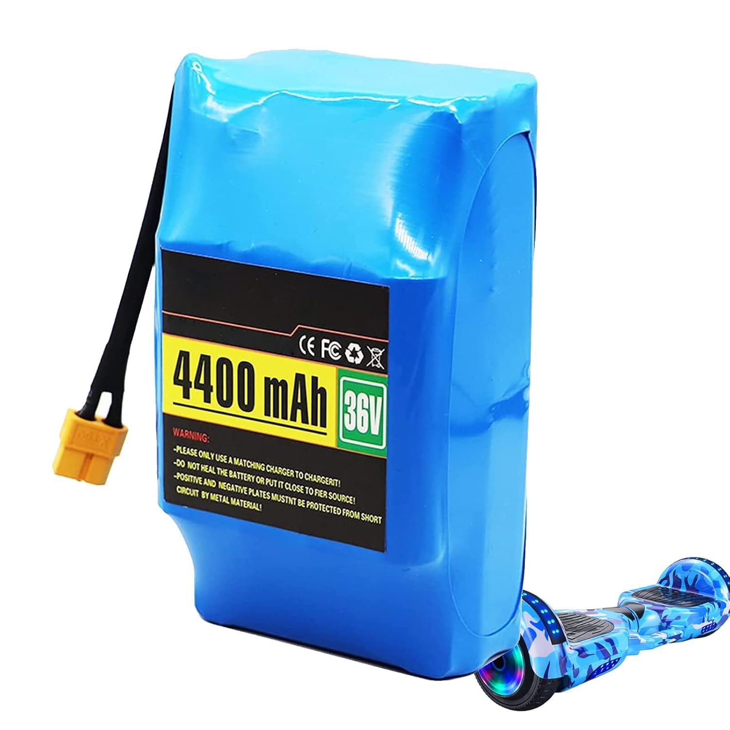36V 4.4AH Lithium Battery 10S 2P 4400mAh Rechargeable Li-ion Battery Pack with BMS / 2 Wheel Self Balancing Scooter Waterproof PVC Battery-image-33