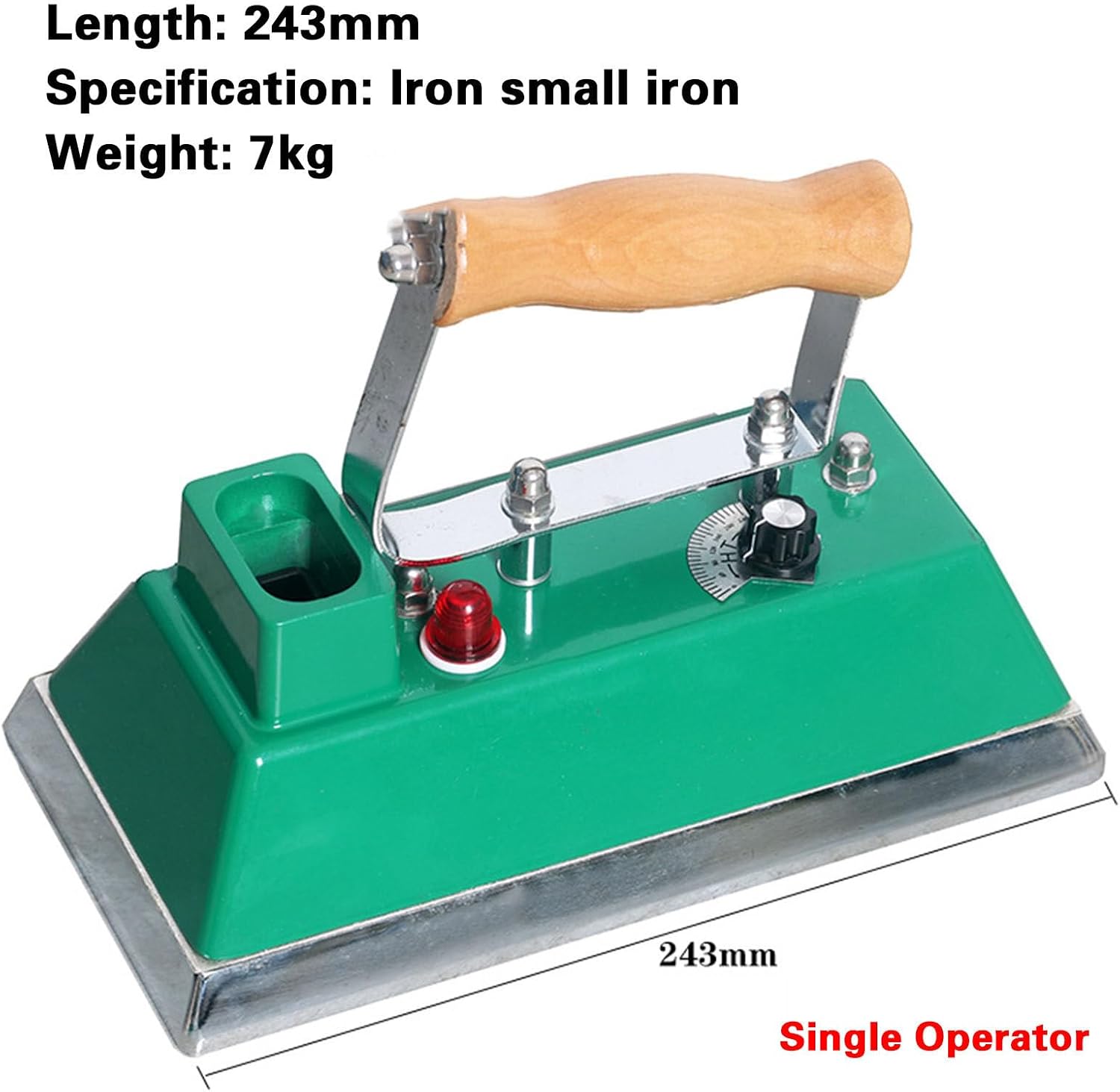 Billiards Table Cloth Iron,Adjustable Temperature Snooker Table Iron,Thermostatic Pool Table Cloth Iron,for Billiard,Snooker & Pool Tables,243mm