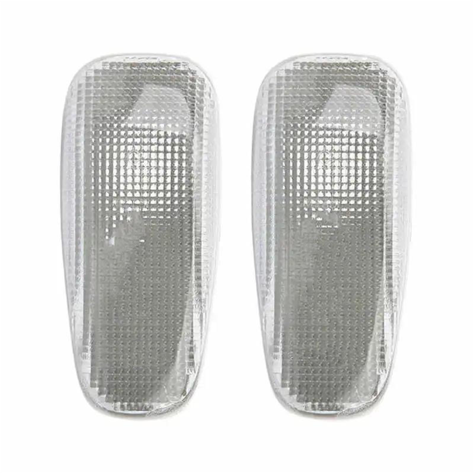 Per Mercedes Per Benz Vaneo W414 W638 2PCS Indicatore Laterale Indicatore Di Direzione Lampada Senza Lampadina 2108200921 Sostituzione 1995-2003 Freccia Laterale(Bianca)