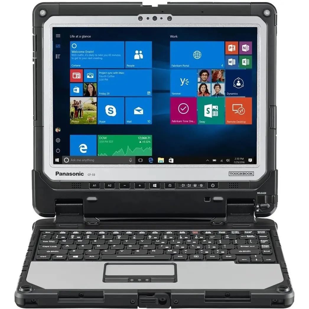 Panasonic Toughbook 33, CF-33, Intel i5-7300U, 12