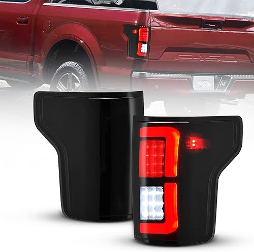 Miniatura 8 de HAKA TOUGH Conjunto de luces traseras LED compatibles con Ford F150 F-150 2015, 2016, 2017, 2018, 2019, 2020, Ford F150 F-150 2015, 2016, 2017,