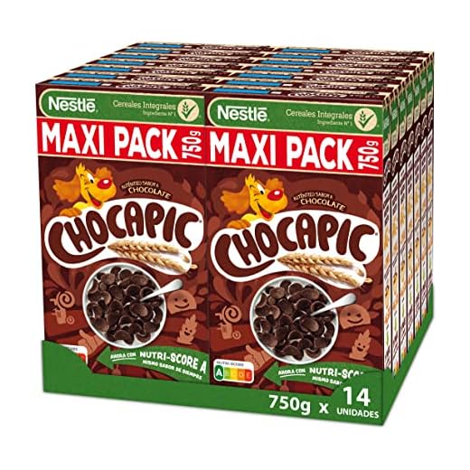Cereales Nestlé Chocapic - 14 paquetes de 750 g
