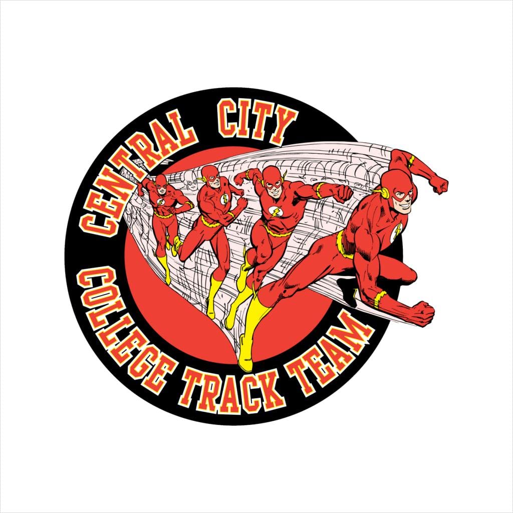 All+Every Bluza damska The Flash Central City College Track Team, biały, XXL