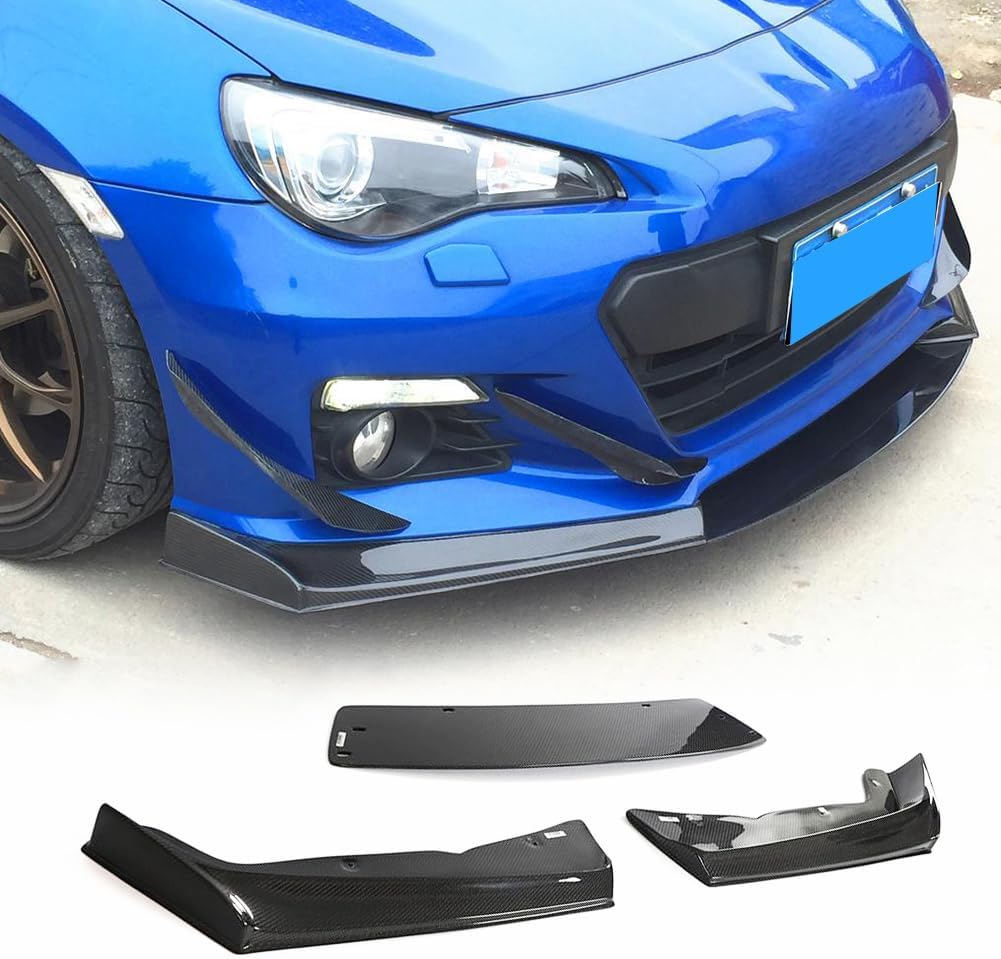 Carbon Fiber Chin Spoiler fits for Subaru BRZ 2013-2016 Front Bumper Lip Spoiler Chin Splitter Factory Outlet