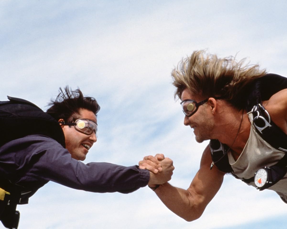 Point Break (1991) Keanu Reeves, Patrick Swayze 10x8 Photo
