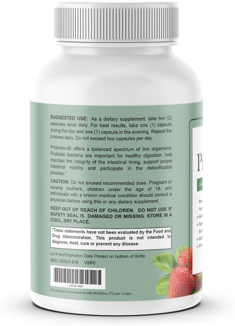 ProDentim Advanced Oral Health Probiotics– Advanced Formula for Healthy Gums, Teeth, Fresh Breath - Oral Probiotics for Bad Breath Support (1-Pack - 60 Capsules)