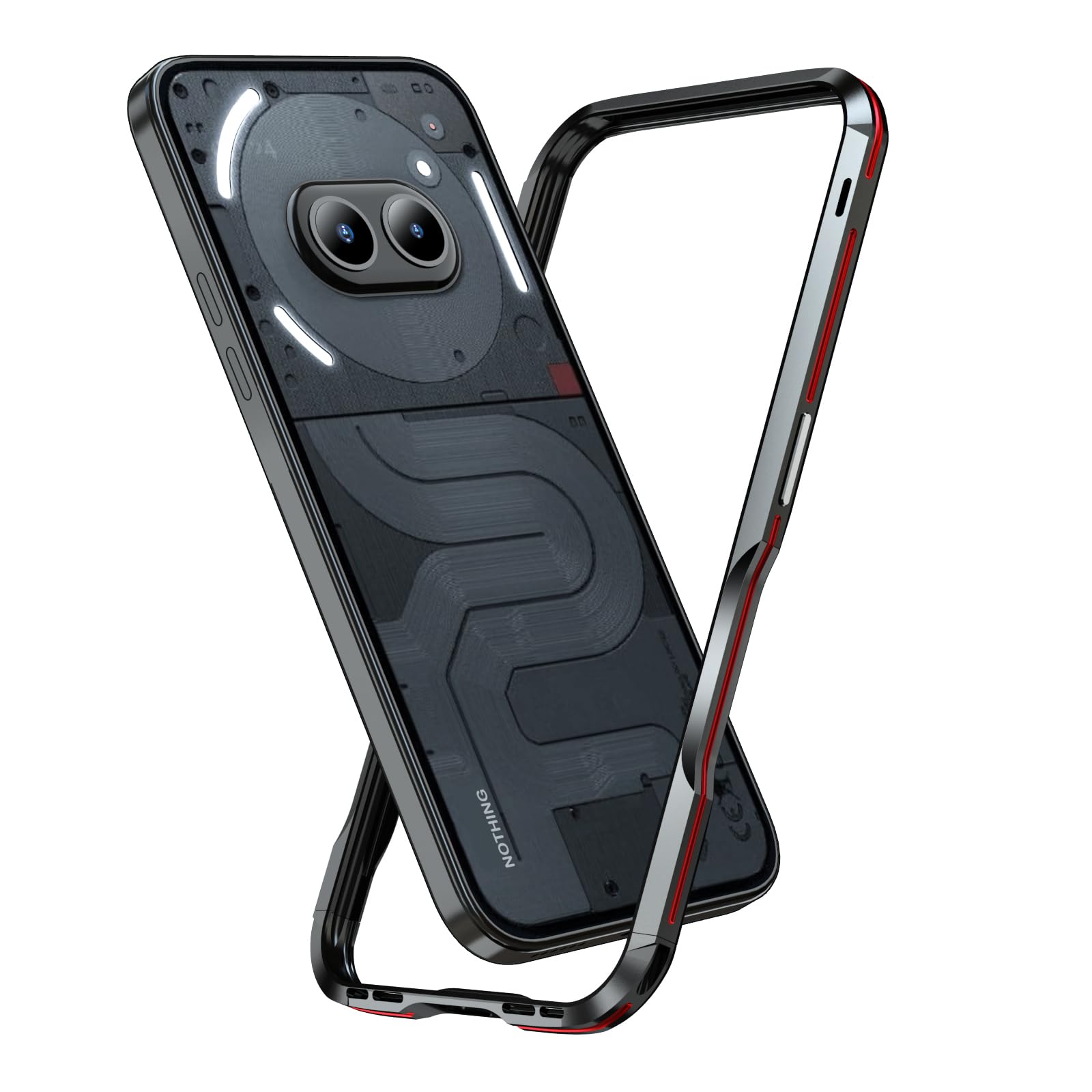 Amazon.co.jp: Nothing Phone (2a)向け バンパー ケース 専用