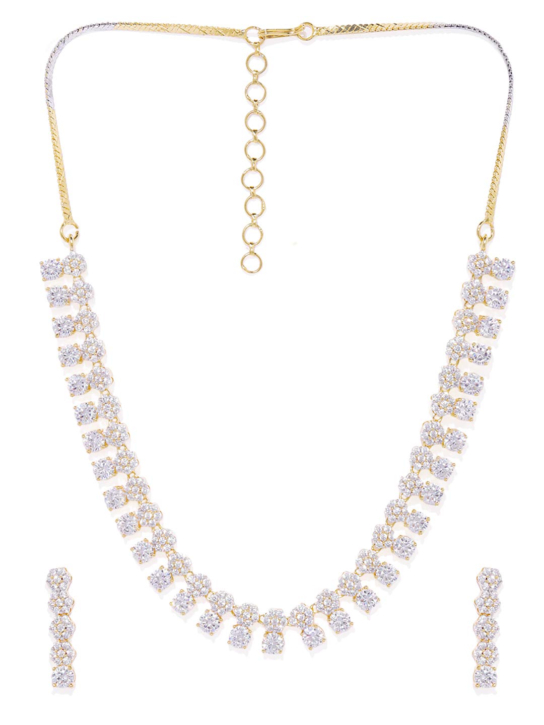 See full amazon price history chart for ACCESSHER Rose gold and silver American diamond necklace (White1) ACCESSHER Rose gold and silver American diamond necklace (White1) (B07VSFVGG7) Amazon Price History, Amazon Price Tracker
