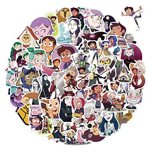 The owl House Stickers Pack Aesthetic The Vinyl Movie Colorful Waterproof for Water Bottle Laptop Bumper Car Bike Luggage Guitar Skateboard 50pcs … - Image 2