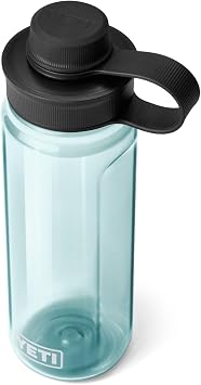 YETI Yonder Water Bottle with Leakproof Tether Cap, Lightweight and BPA-Free, Seafoam, 25 oz 750 ml