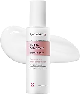 CENTELLIAN 24 Madeca Daily Repair Essence Lotion (3.38fl oz) - Deep Hydration & Soothing for Sensitive Skin, Lightweight, Non-Irritating, Korean Skin Care. TECA DERM, Centella Biome Water.