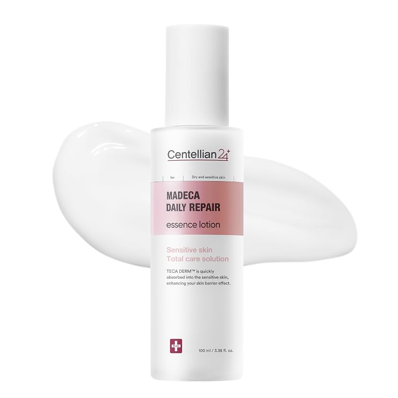 CENTELLIAN 24 Madeca Daily Repair Essence Lotion com Centella Biome Water e TECA-DERM, 100 mL
