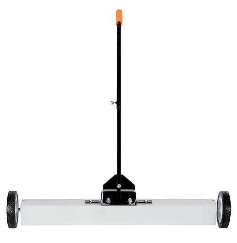 Miniatura 3 de Vestil MFSR-36 - Mango magnético de aluminio para barredora, 32 pulgadas x 39 pulgadas x 31 pulgadas, 30 libras, capacidad plateada