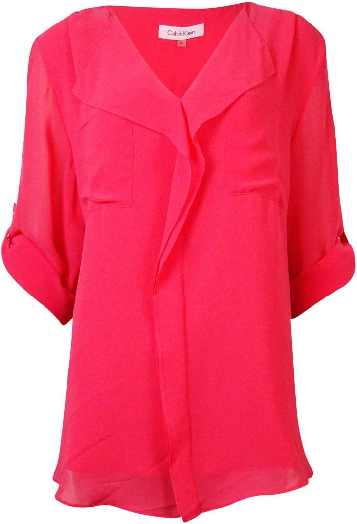 Calvin Klein Women's Ruffle Top