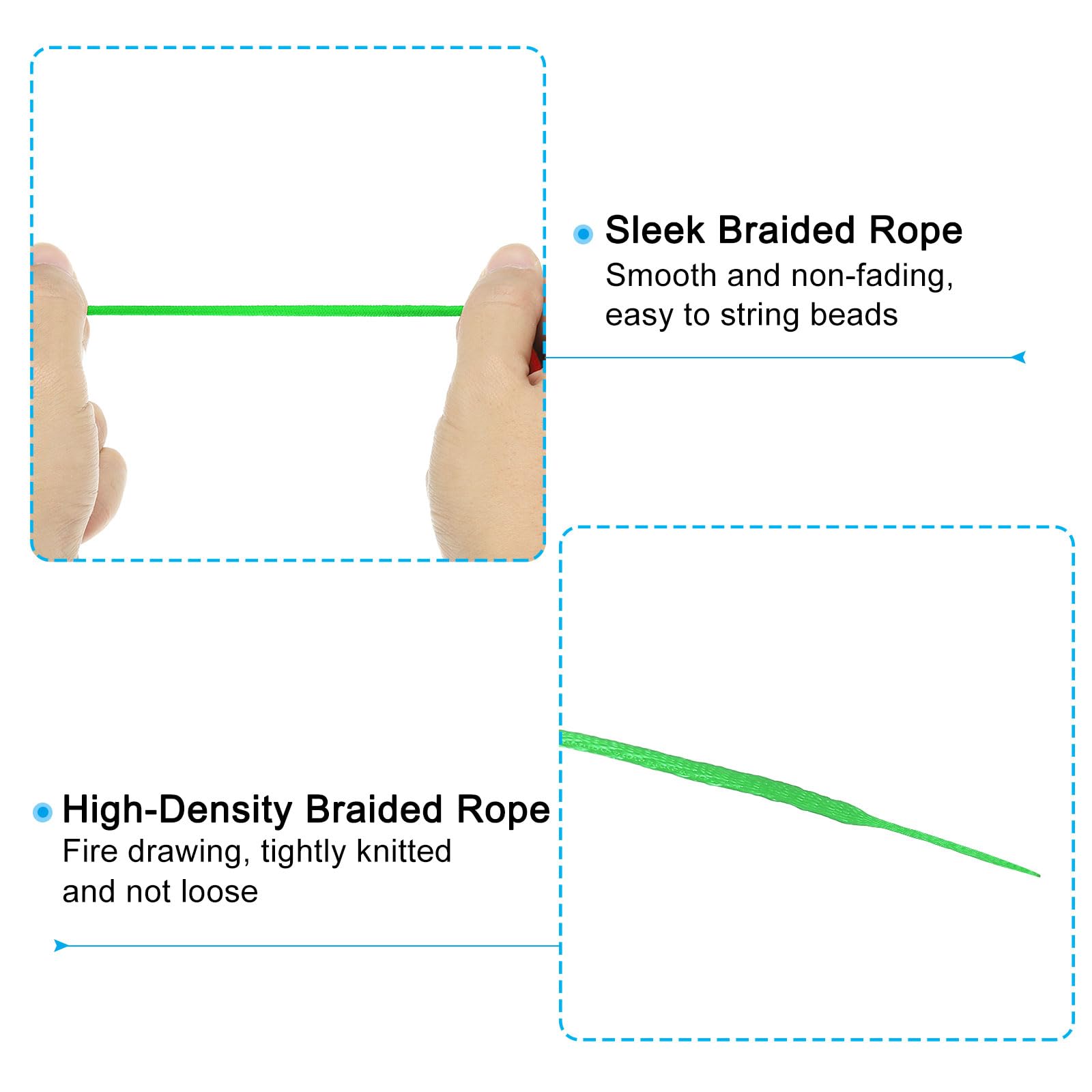 PATIKIL 1.5mm x 109 Yard Nylon Satin Cord - Image 3
