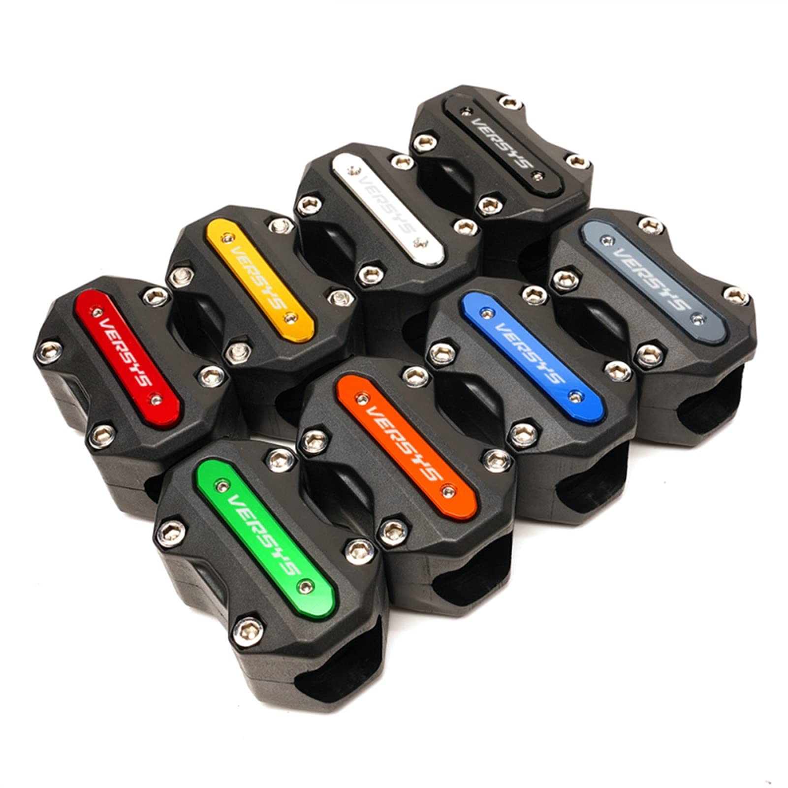 Accessoires de Protection Contre la Moto Guardeur Moteur pour Kawasaki Versys 650 1000 X300 2008-2019 2020 2021 Moto Bar Crash Bar Bloc décoratif (Color : Black)