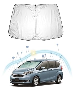ホンダ フリード GB5/6/7/8型 専用 サンシェード 車中泊 遮光 ４枚 Amazon | Loveyes ホンダ フリード サンシェード 全面 フル