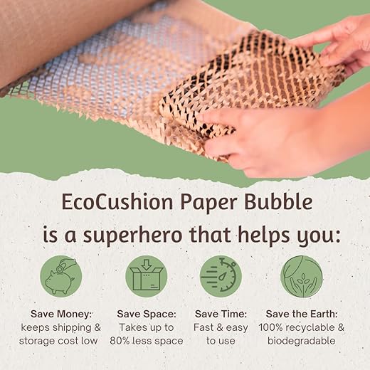 EcoCushion Honeycomb Paper Roll 50M x 15