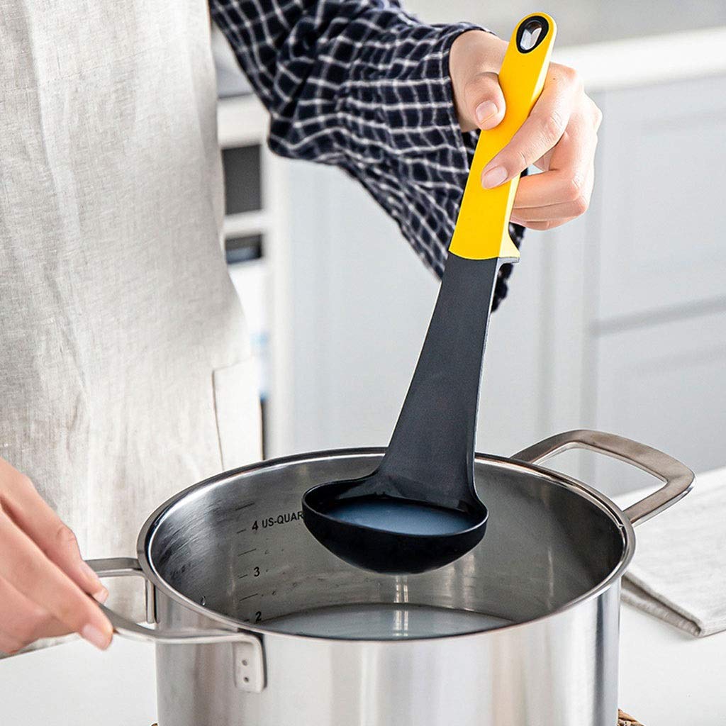 Espátula Juego de espátulas de Silicona Premium de Alta Resistencia al Calor, Juego de Herramientas Especiales for cocinar en Cocina Antiadherente, Juego de 6 espátulas de Cocina