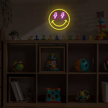 Amazon.co.jp : かわいいスマイルLEDネオン、ネオンスマイル