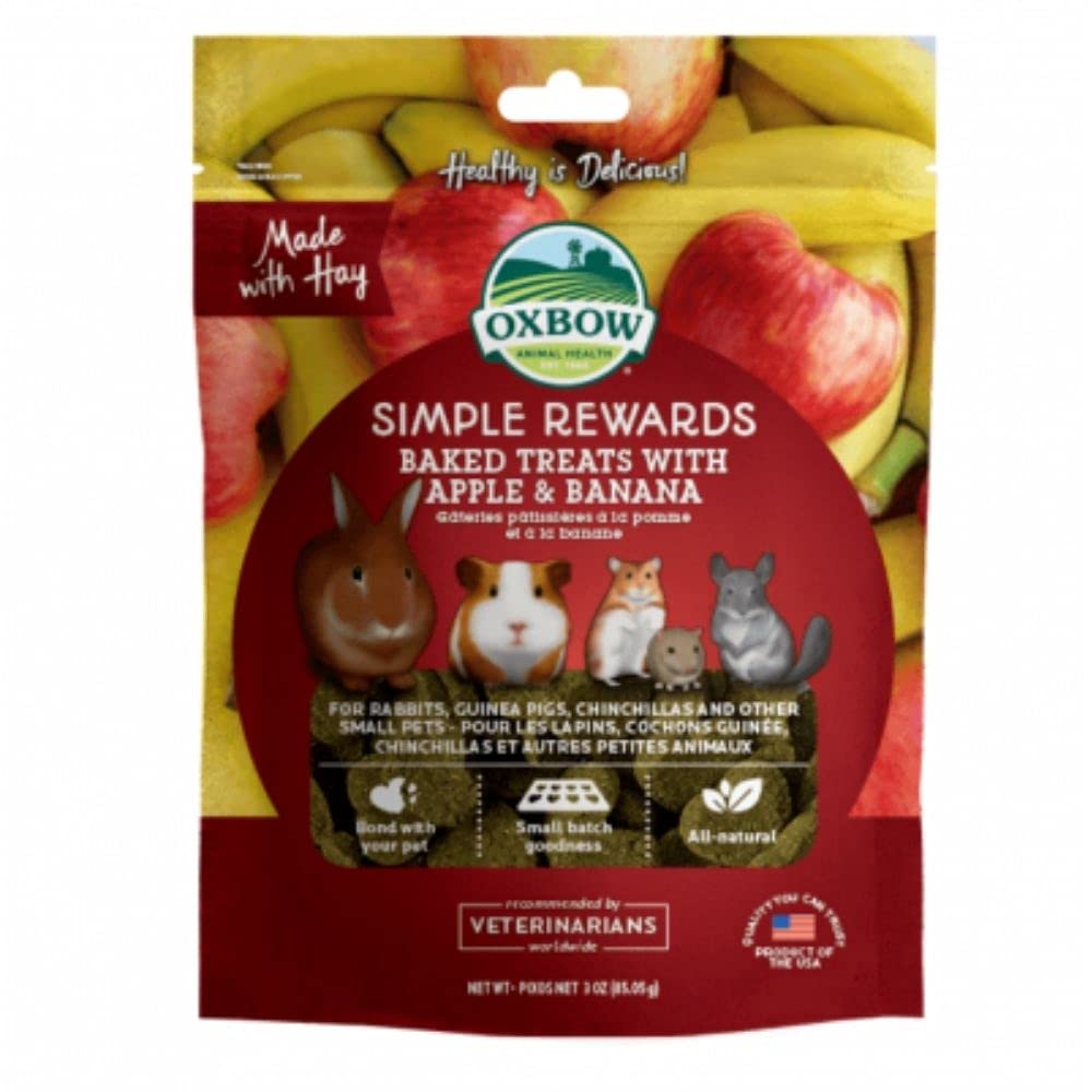 Oxbow Simple Rewards Apple & Banana 85g
