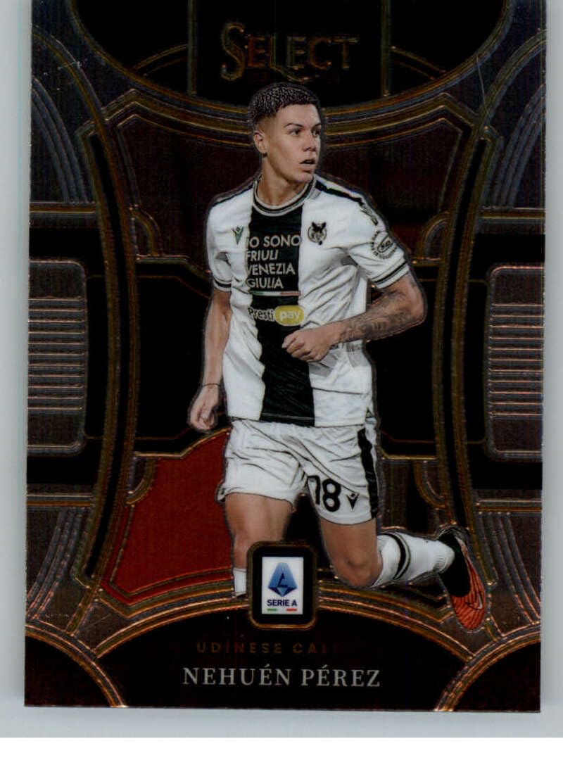 2023-24 Panini Select Serie A #168 Nehuen Perez Udinese Calcio Mezzanine Official Soccer Card in Raw (NM or Better) Condition