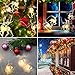 Cadena de luces LED, 10 luces LED de renos, luces decorativas navideñas...