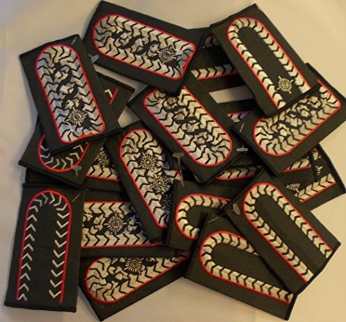 1 Paar Dienstgradabzeichen Brandmeister (BM) Dienstgradschlaufen - Feuerwehr - MIH Medical Cover