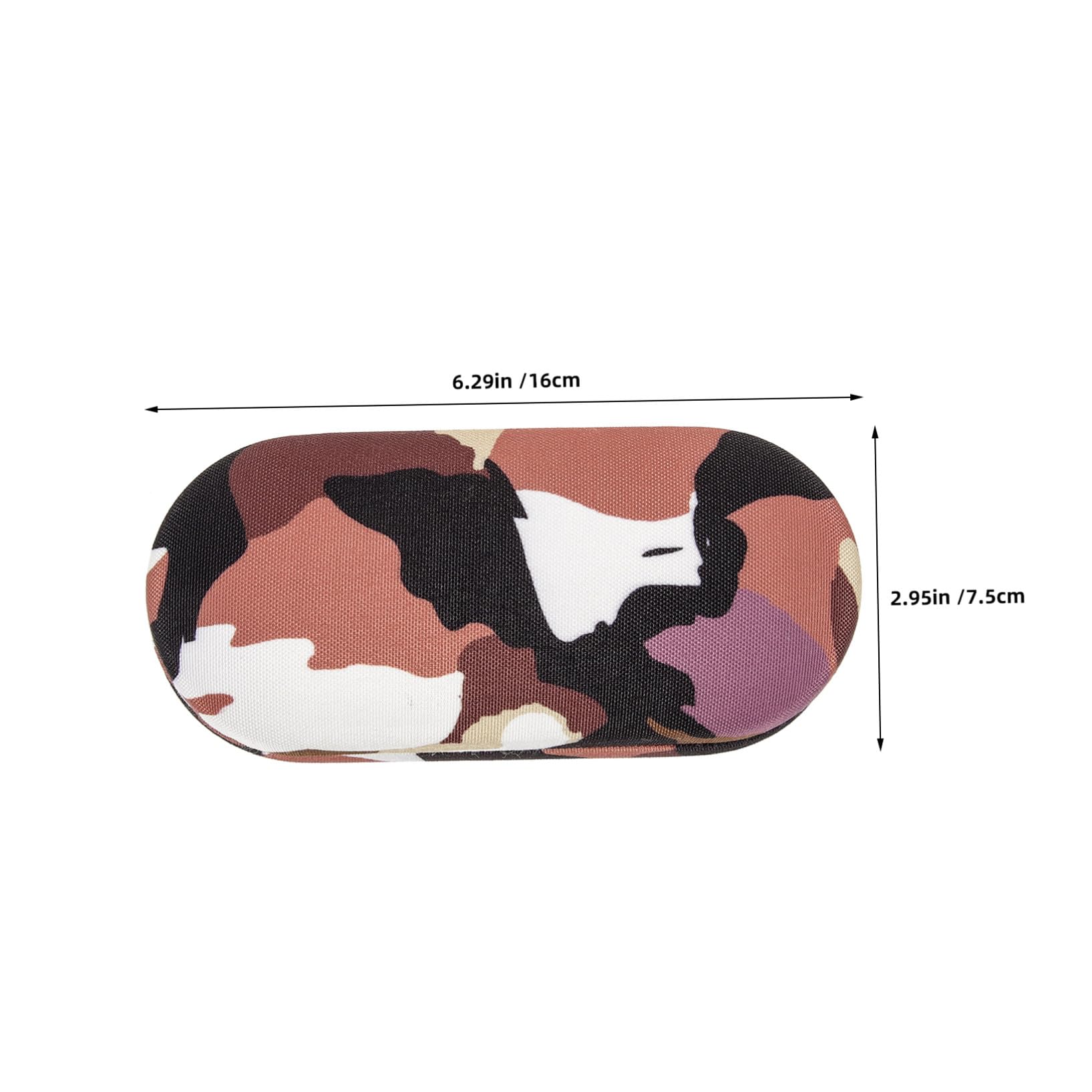 OUNONA 2juegos Estuche Doble para Gafas de Caja Portátil para Gafas Organizador de Viaje para Lentes con Protector y Almacenamiento de Sol