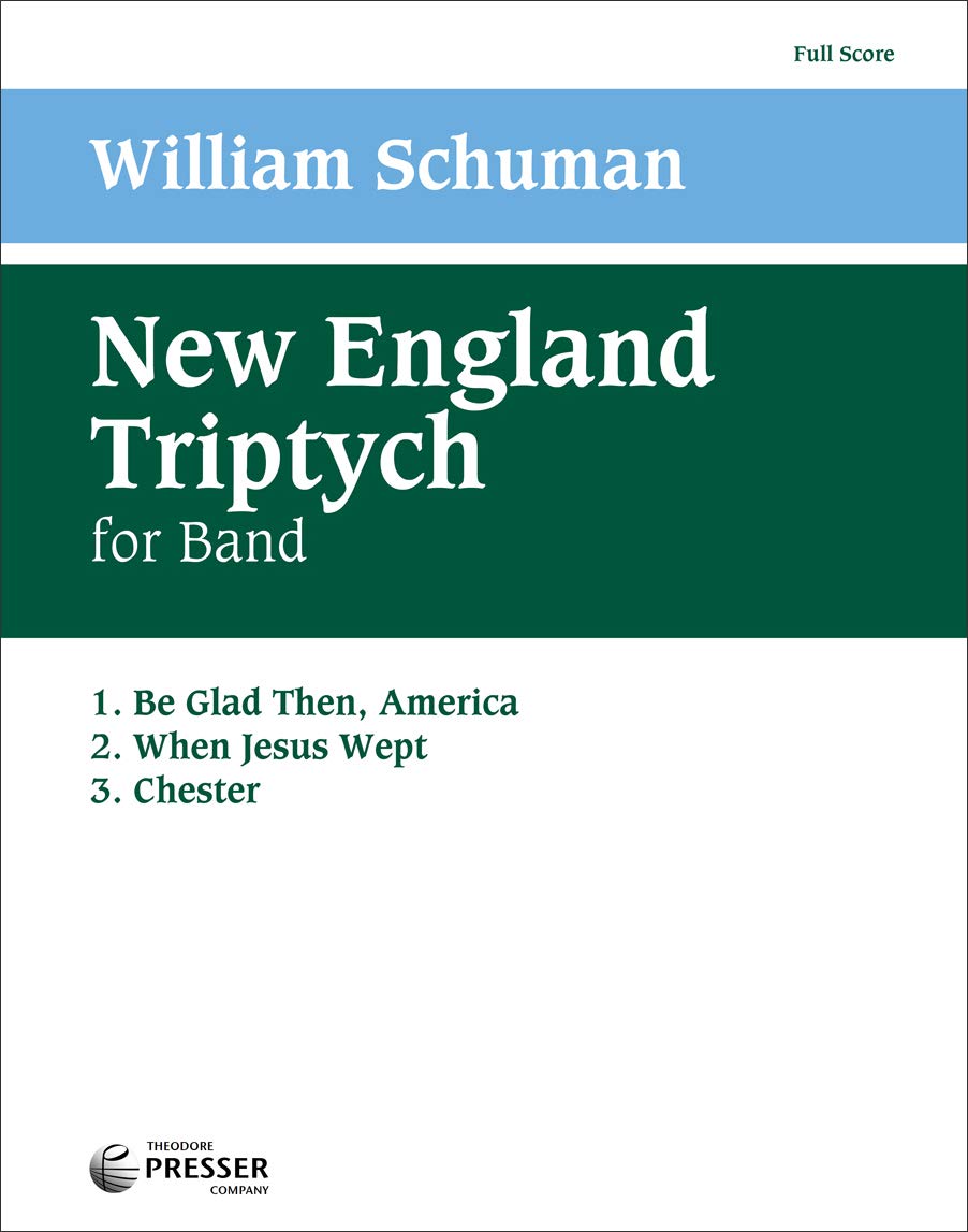 New england triptych concert band/harmonie/fanfare
