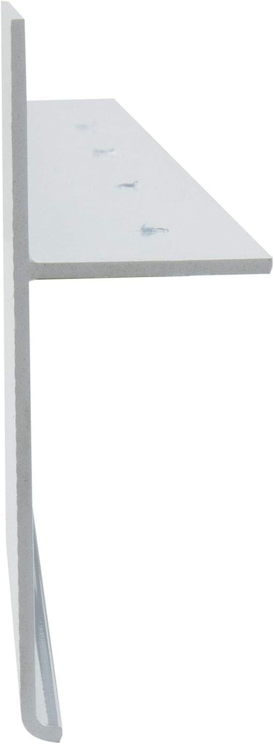 RecPro RV Slideout Trim | 92" Length | Black or White Color Options | Aluminum | Made in The USA (2 Trim Pieces, White)