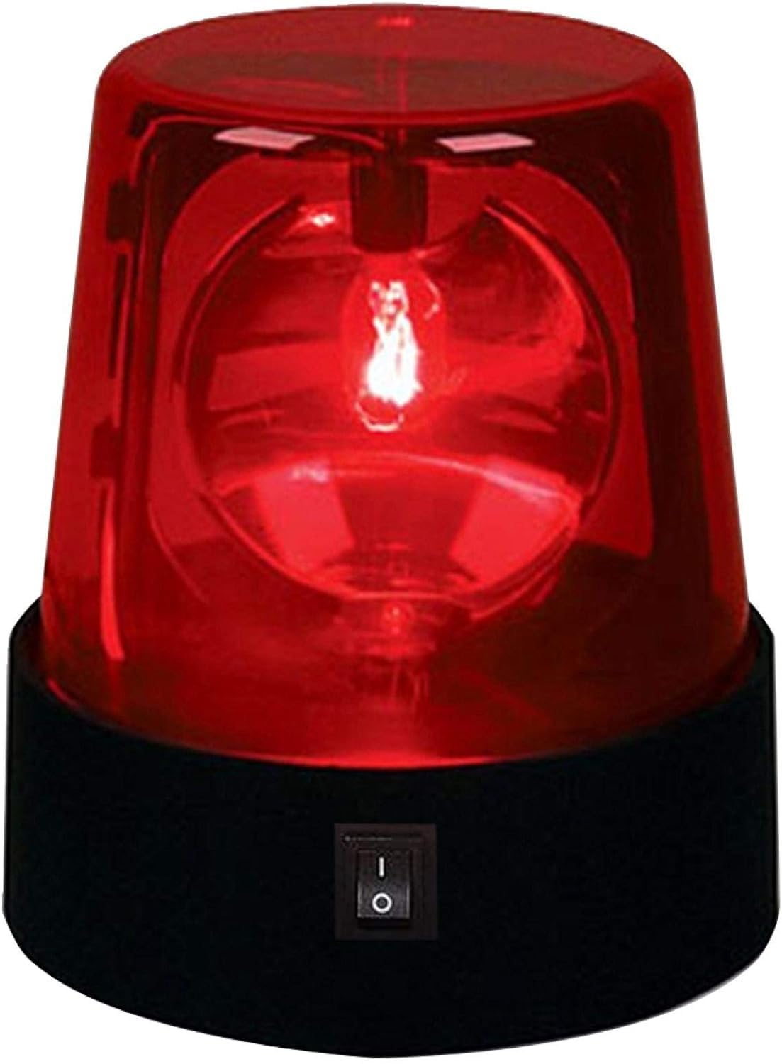 3inch Rotating Red Flashing Beacon Party Lamp DJ Strobe Light Disco Ball Light, 360 Degree Flashing Flare Safety Warning Lights Emergency LED Police Car Siren Strobe Lights (red)