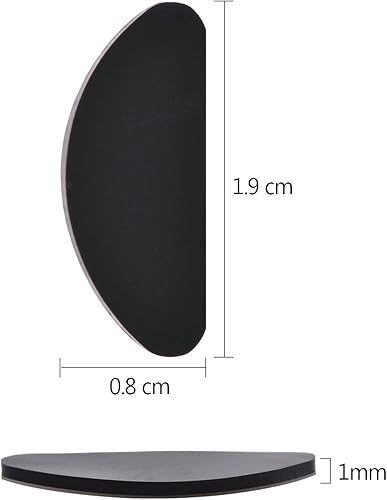 Miniatura 4 de TOODOO 10 pares de almohadillas para la nariz, almohadillas adhesivas de silicona para la nariz, almohadillas antideslizantes para la nariz para