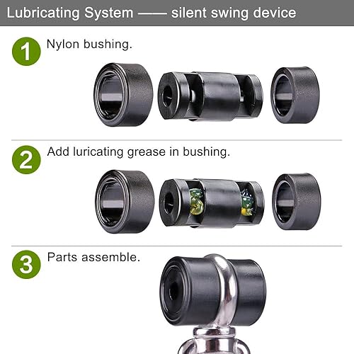 Miniatura 7 de Besthouse - Ganchos de columpio resistentes y silenciosos