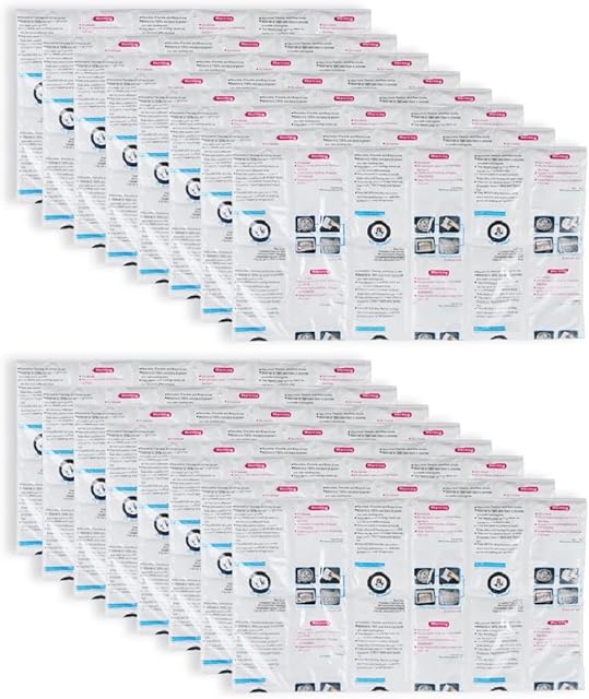 World-Bio Dry Ice Packs for Shipping Frozen Food Ice Cold Packs for Cooler Cool Box Long Lasting Cold Ice Pack for Mailing or Transporting or Storing Perishables, 12 Ice Cells Each, 16 Sheets