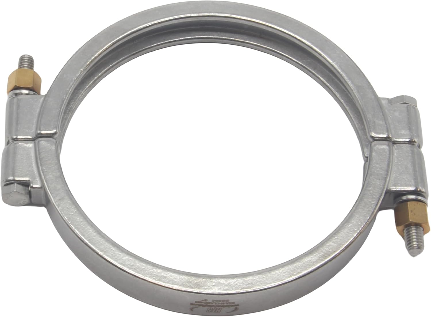 HFS(R) 6" High Pressure Tri Clover Sanitary Clamp for Tri Clamp Fitting Connection, Stainless Steel 304