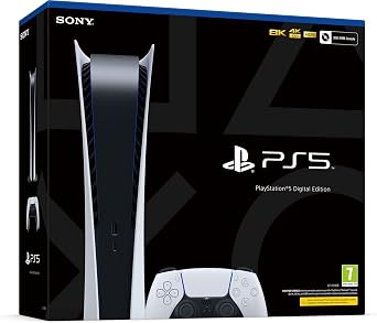 Playtation 5 Digital Edition PS.5 Console (Disc*Free)- U Deal