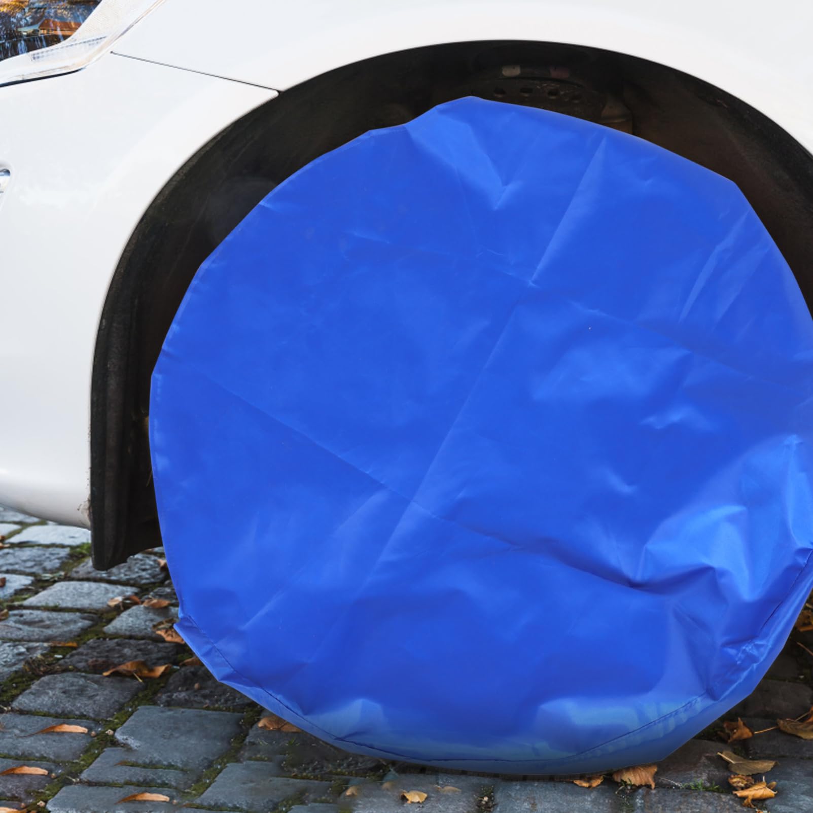GLEAVI 4pezzi Copriruota Protettiva Per Pneumatici Copriruota Per Rimorchi Camper Camion Suv Design Elegante in Oxford Protezione Da Elementi Atmosferici