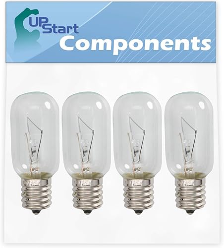 Paquete de 4 bombillas de repuesto para microondas Samsung ME16K3000ASAA (0000), compatible con bombillas Samsung 4713-001013