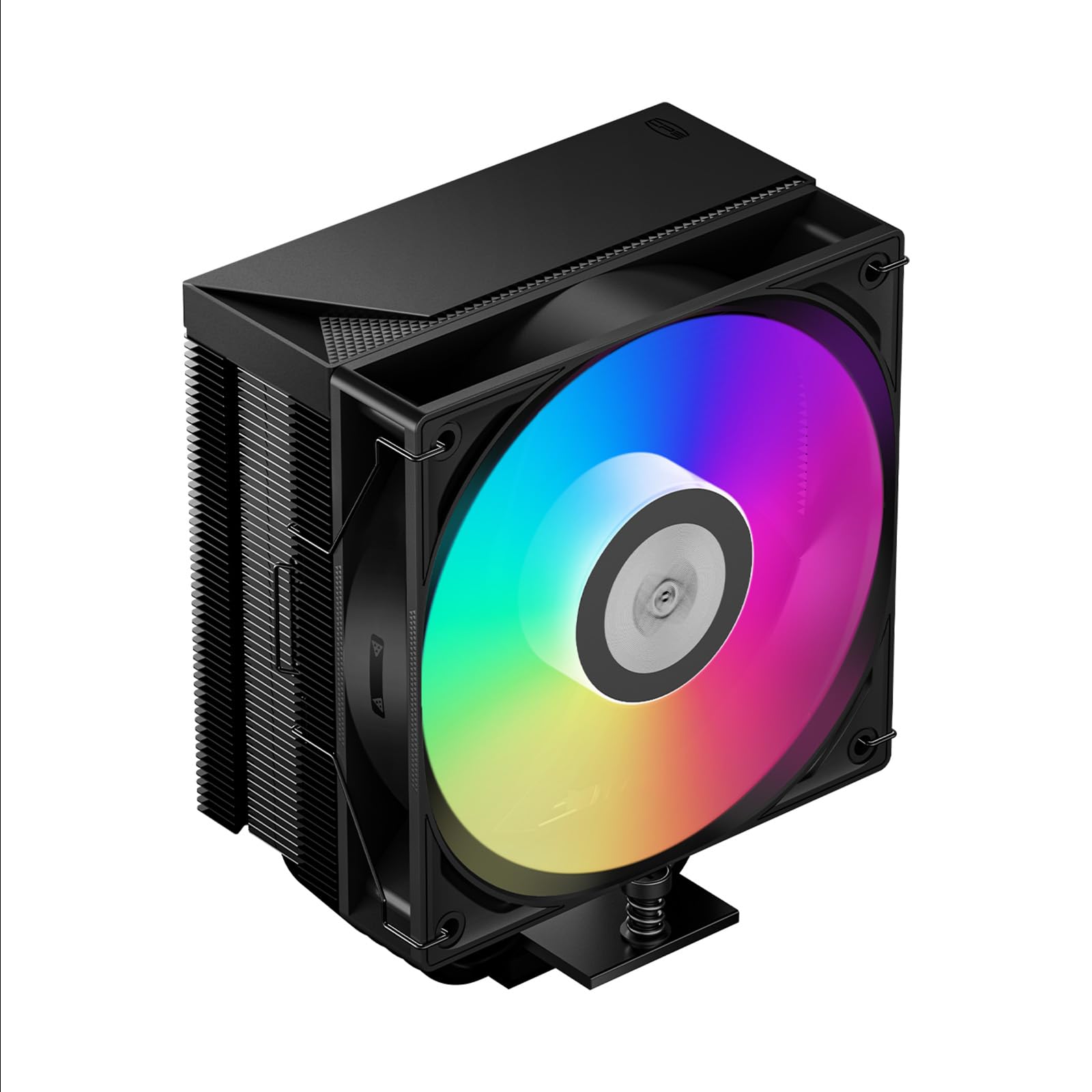 PCCOOLER Dissipatore d'aria per CPU, 5 x 6 mm, ventola ARGB da 73,3 CFM, compatibile con Intel LGA115X/1200/1700/1851 e AMD AM4/AM5 (RT500 TC ARGB BK)