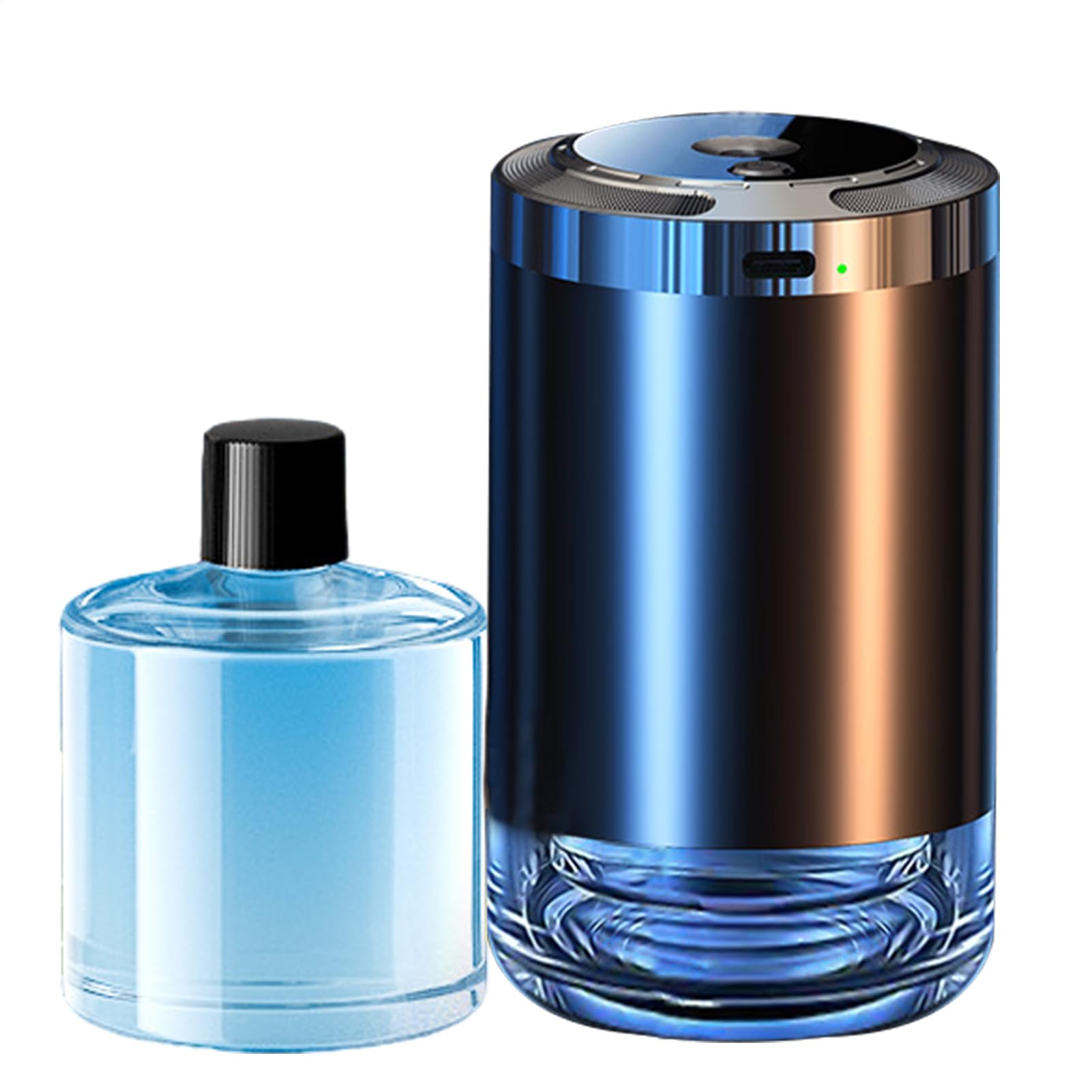 Profumatore Auto Elimina Odori Diffusore Deodorante Ambienti Aromi Intelligenti Proiettore Starlight 5 Modalità